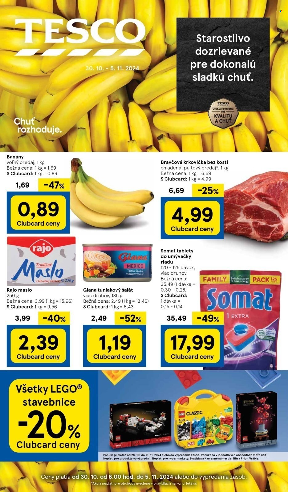 Leták TESCO - 30.10.2024 - 5.11.2024. Strana 1