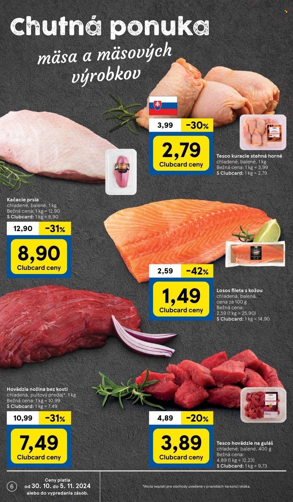 Leták TESCO - 30.10.2024 - 5.11.2024. Strana 6
