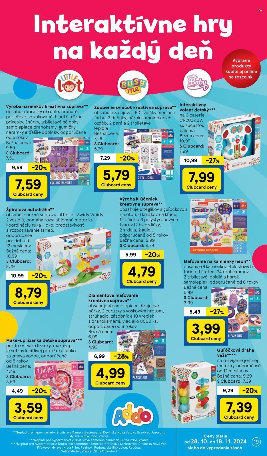 Leták TESCO - 30.10.2024 - 5.11.2024. Strana 19