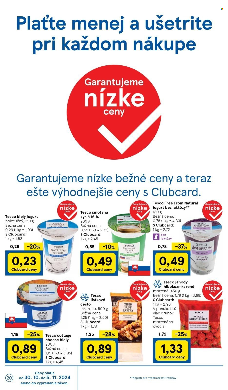 Leták TESCO - 30.10.2024 - 5.11.2024. Strana 20