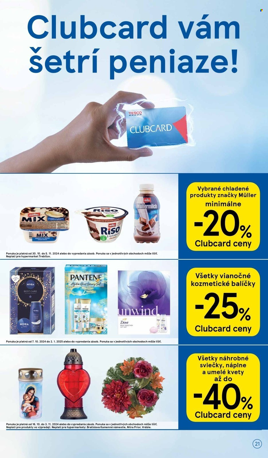 Leták TESCO - 30.10.2024 - 5.11.2024. Strana 21