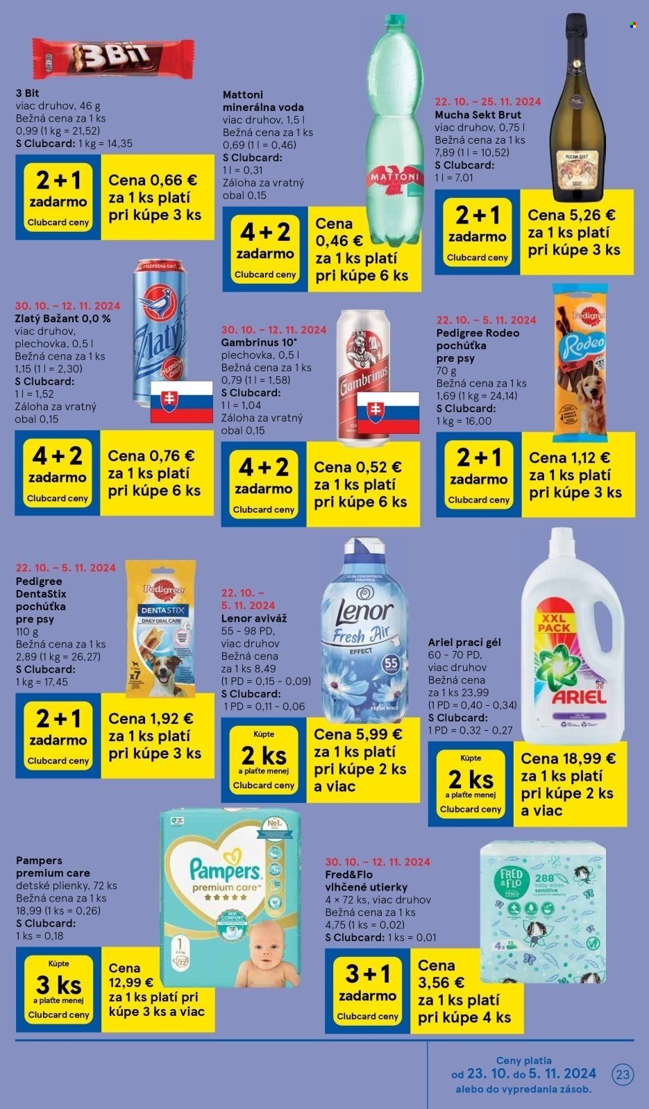 Leták TESCO - 30.10.2024 - 5.11.2024. Strana 23