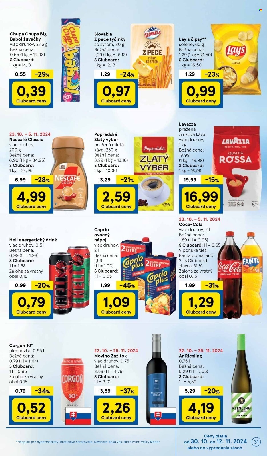 Leták TESCO - 30.10.2024 - 5.11.2024. Strana 31