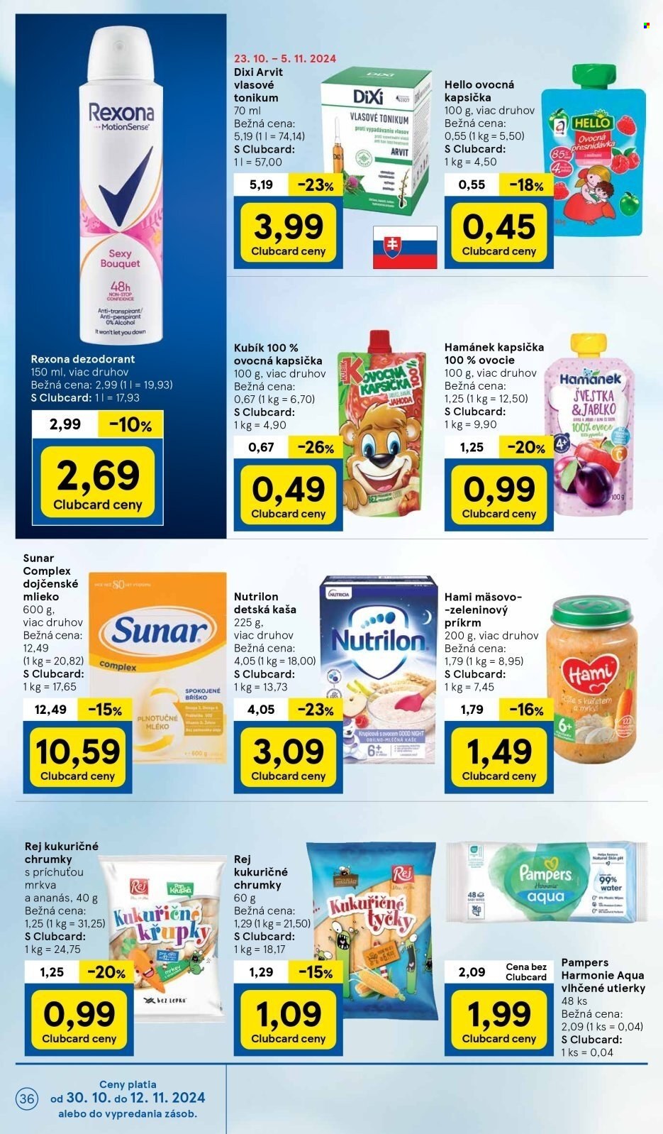 Leták TESCO - 30.10.2024 - 5.11.2024. Strana 36