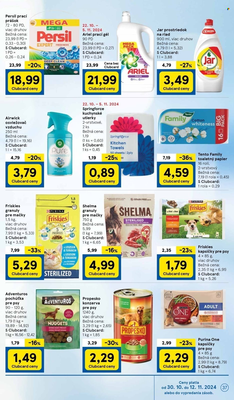 Leták TESCO - 30.10.2024 - 5.11.2024. Strana 37