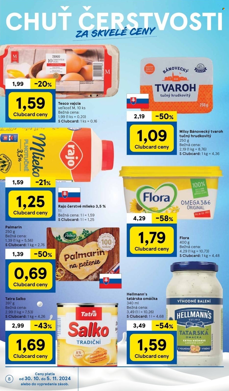 Leták TESCO supermarket - 30.10.2024 - 5.11.2024. Strana 8
