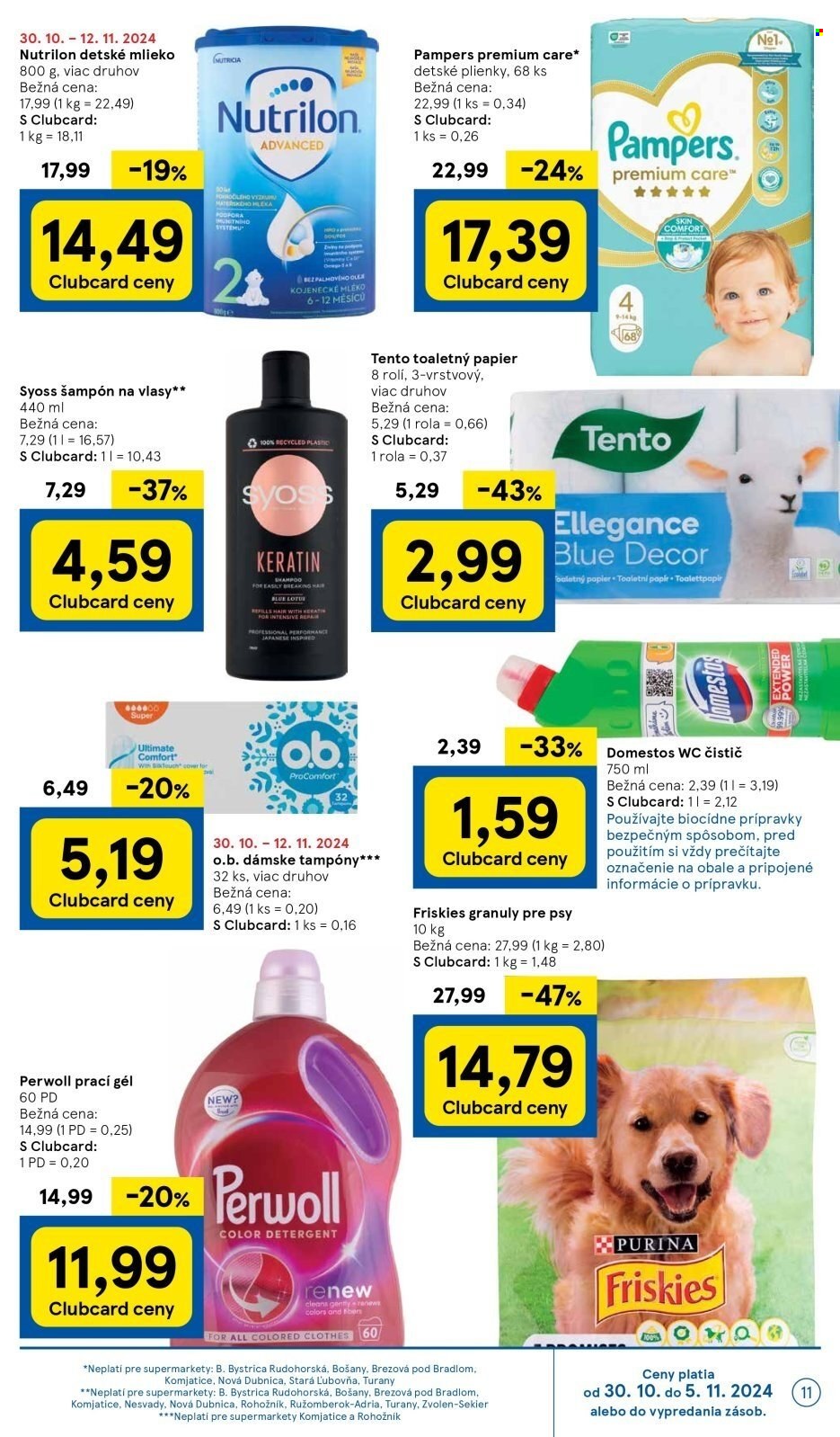 Leták TESCO supermarket - 30.10.2024 - 5.11.2024. Strana 11