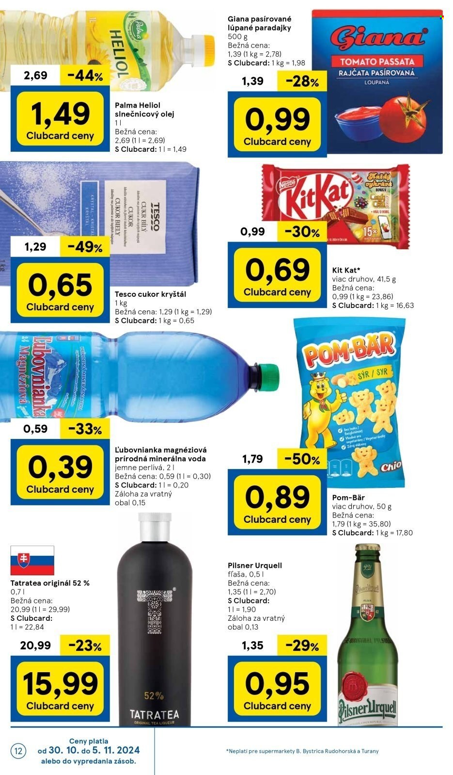 Leták TESCO supermarket - 30.10.2024 - 5.11.2024. Strana 12