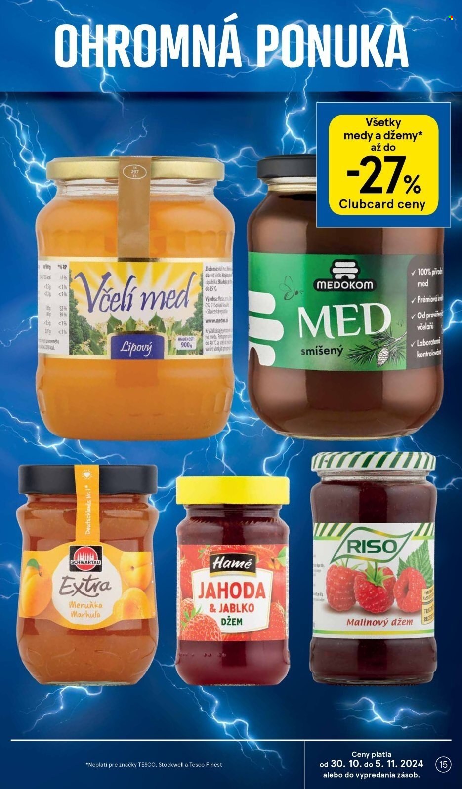 Leták TESCO supermarket - 30.10.2024 - 5.11.2024. Strana 15