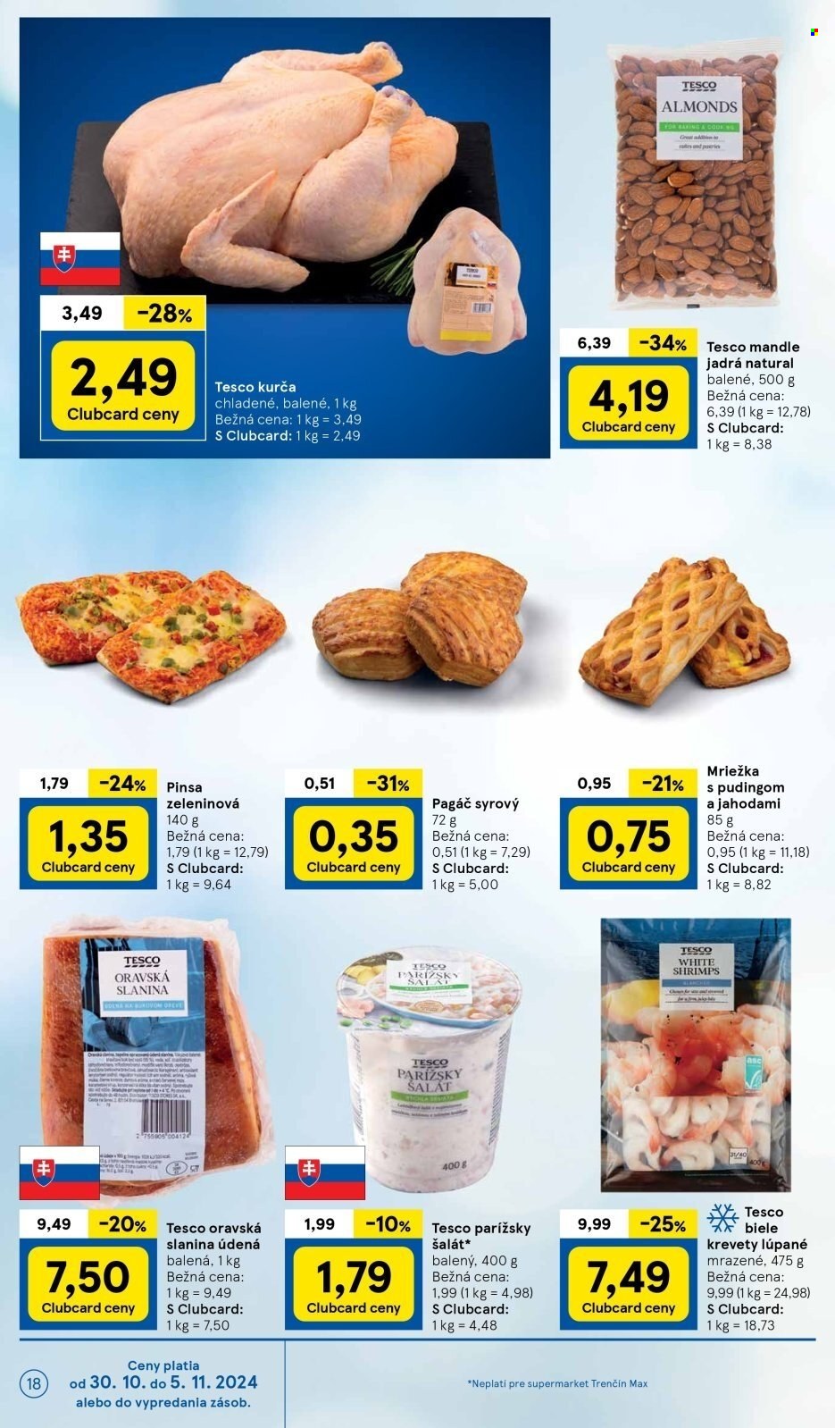 Leták TESCO supermarket - 30.10.2024 - 5.11.2024. Strana 18