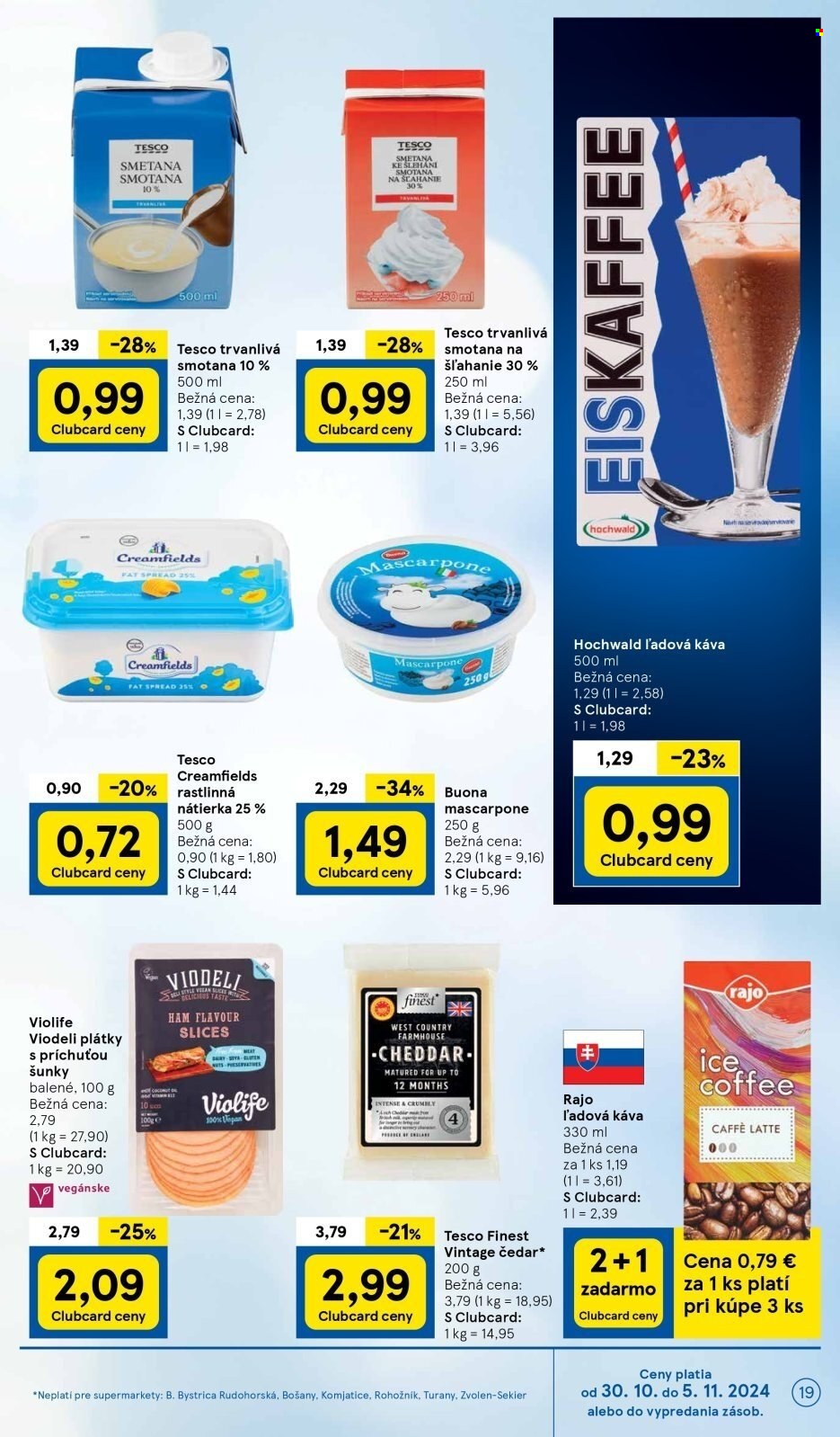 Leták TESCO supermarket - 30.10.2024 - 5.11.2024. Strana 19