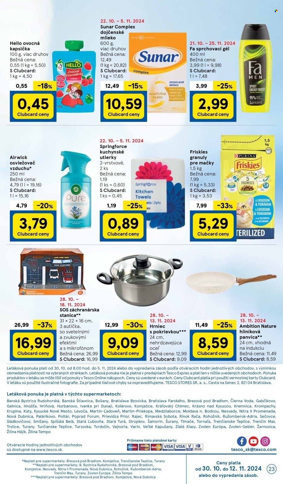 Leták TESCO supermarket - 30.10.2024 - 5.11.2024. Strana 23