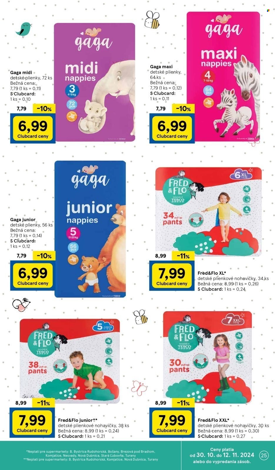 Leták TESCO supermarket - 30.10.2024 - 5.11.2024. Strana 25