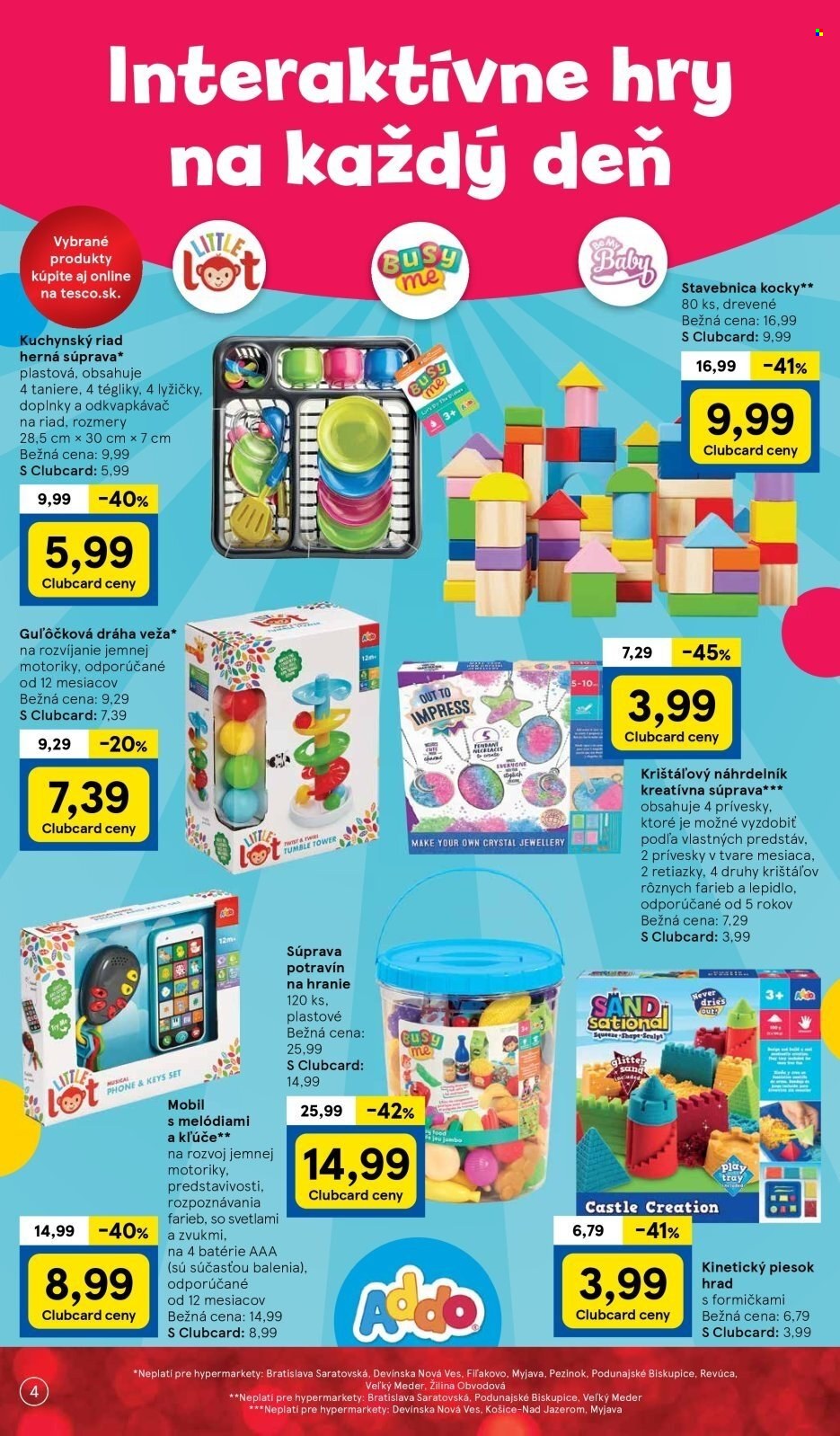 Leták TESCO hypermarket - 28.10.2024 - 18.11.2024. Strana 4