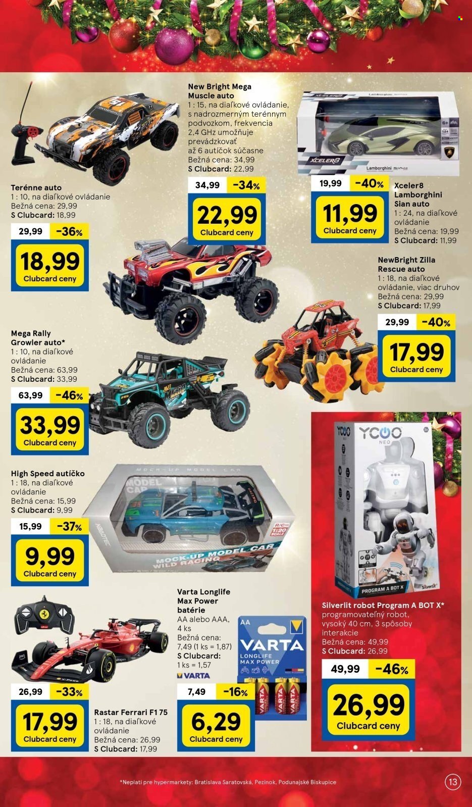 Leták TESCO hypermarket - 28.10.2024 - 18.11.2024. Strana 13