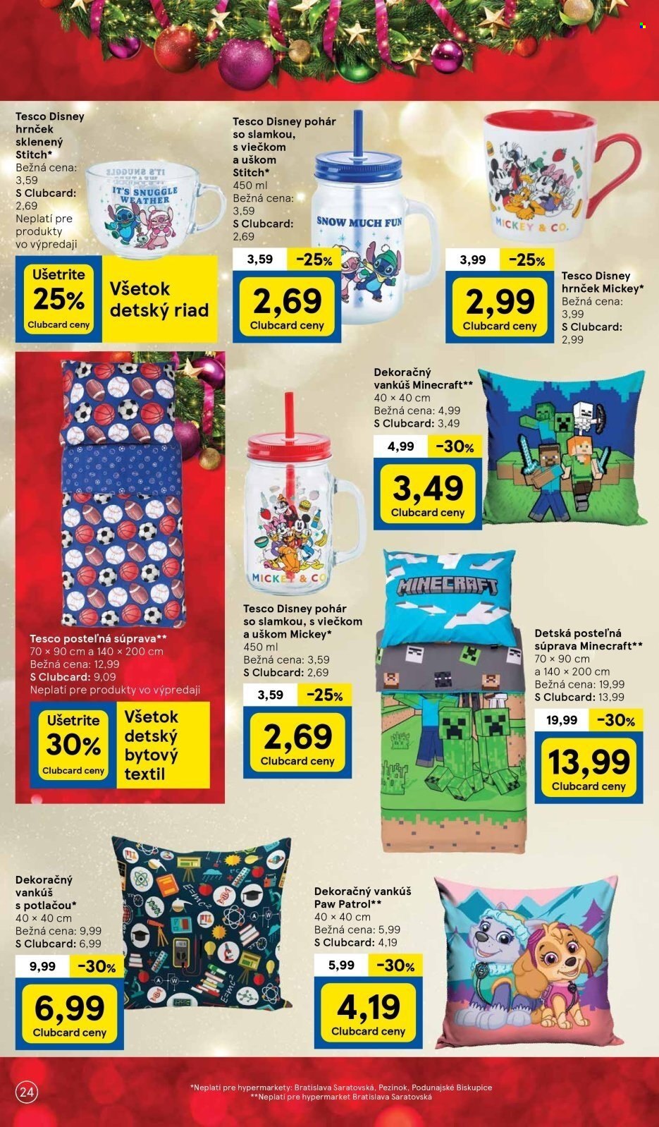 Leták TESCO hypermarket - 28.10.2024 - 18.11.2024. Strana 24