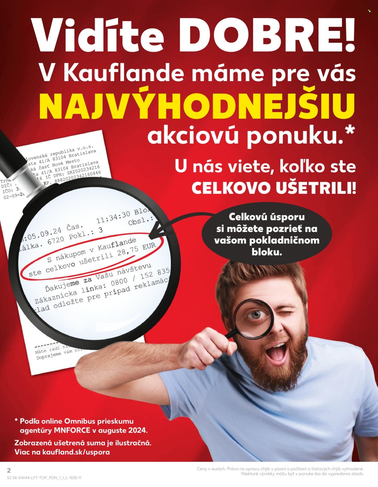 Leták Kaufland - 31.10.2024 - 6.11.2024. Strana 2
