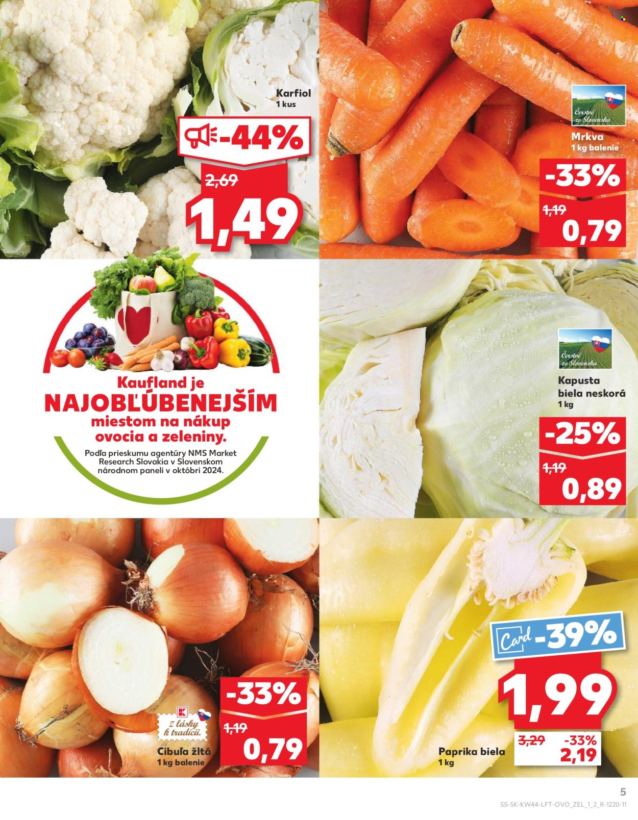 Leták Kaufland - 31.10.2024 - 6.11.2024. Strana 5
