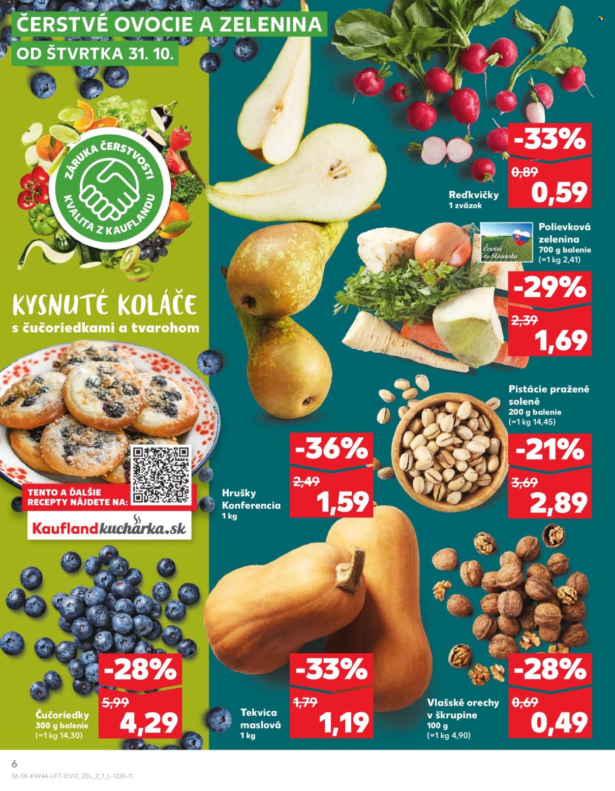 Leták Kaufland - 31.10.2024 - 6.11.2024. Strana 6