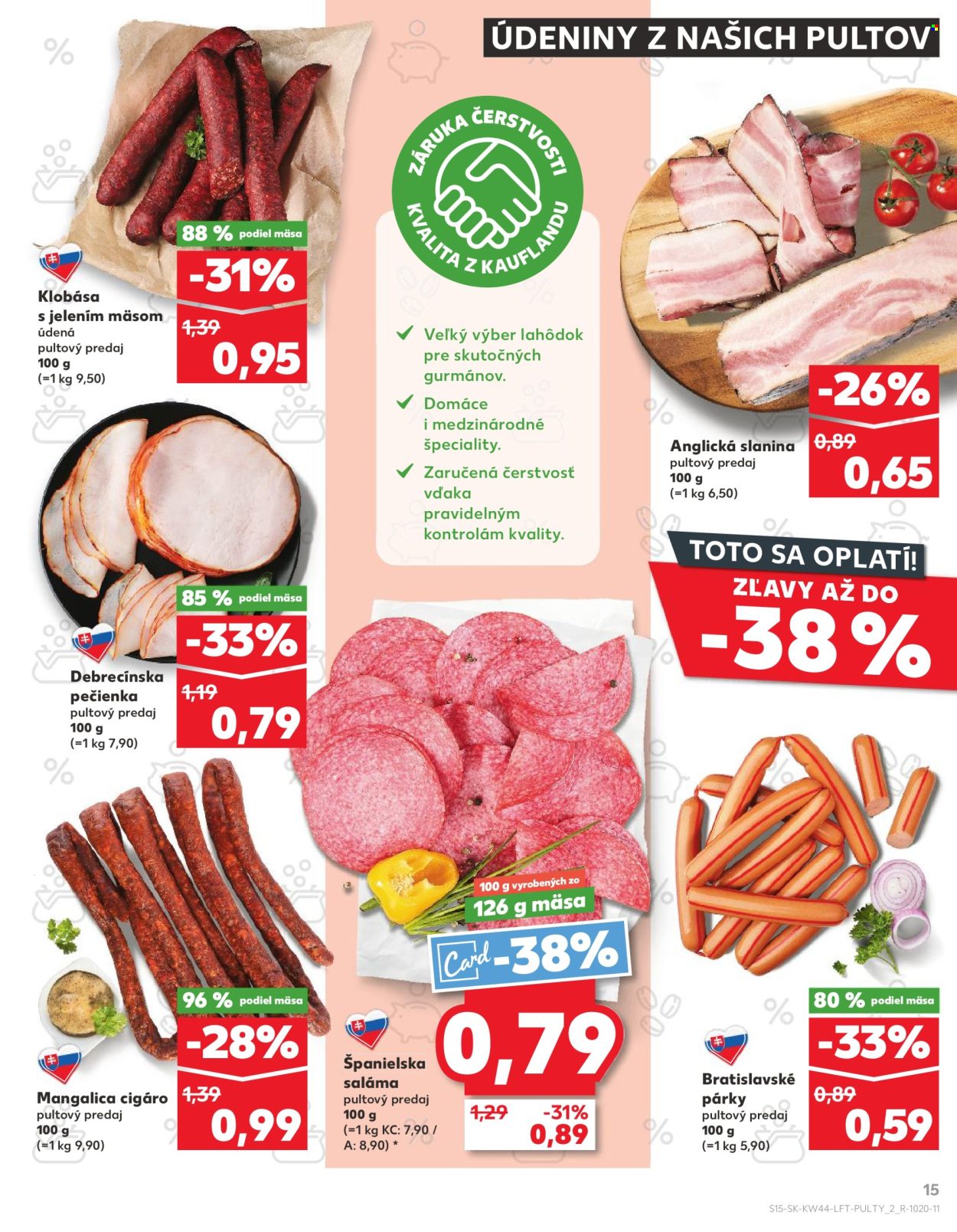 Leták Kaufland - 31.10.2024 - 6.11.2024. Strana 15