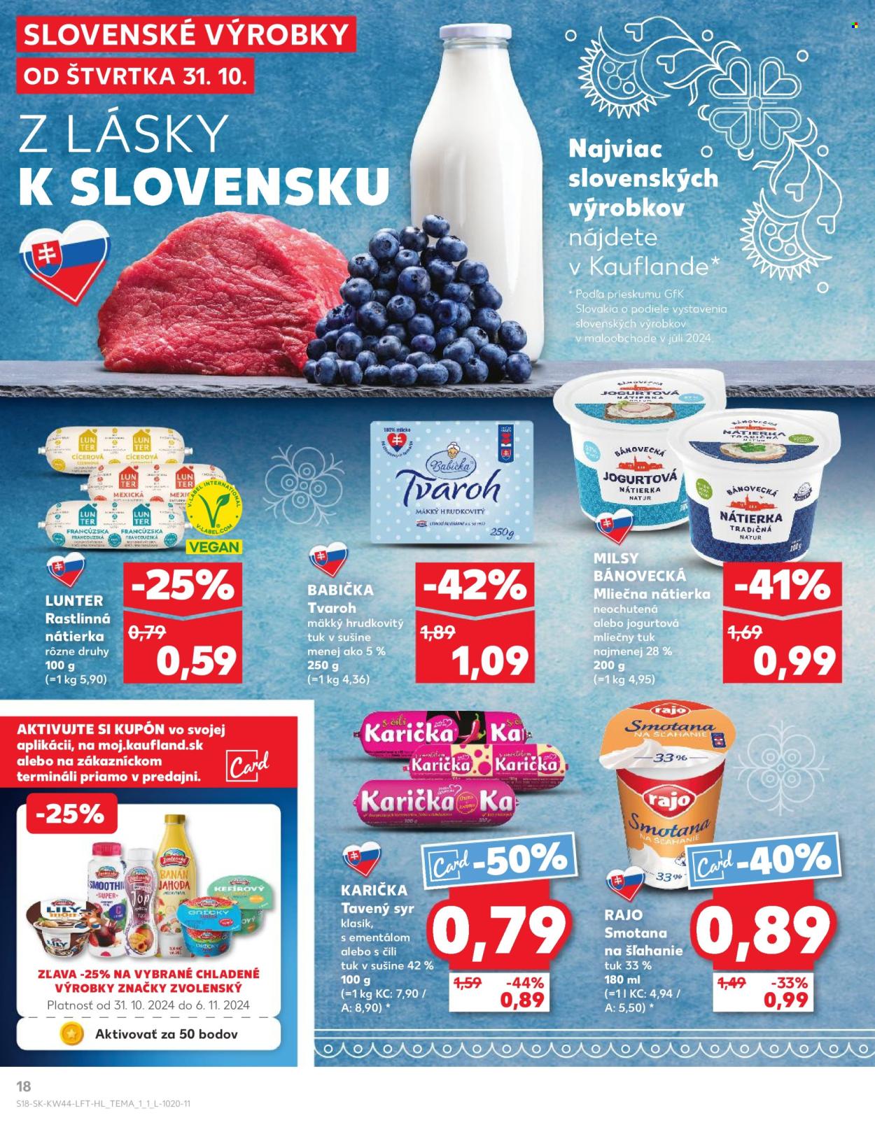Leták Kaufland - 31.10.2024 - 6.11.2024. Strana 18