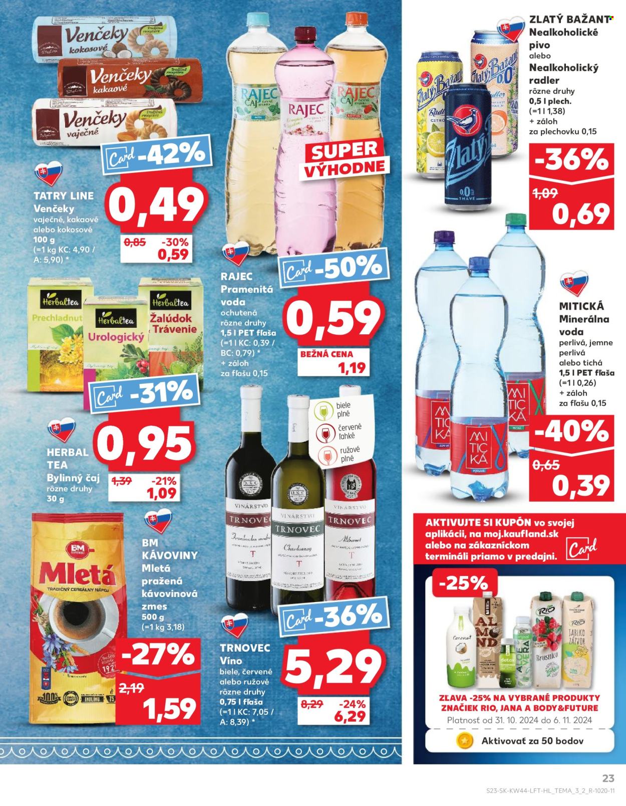 Leták Kaufland - 31.10.2024 - 6.11.2024. Strana 23
