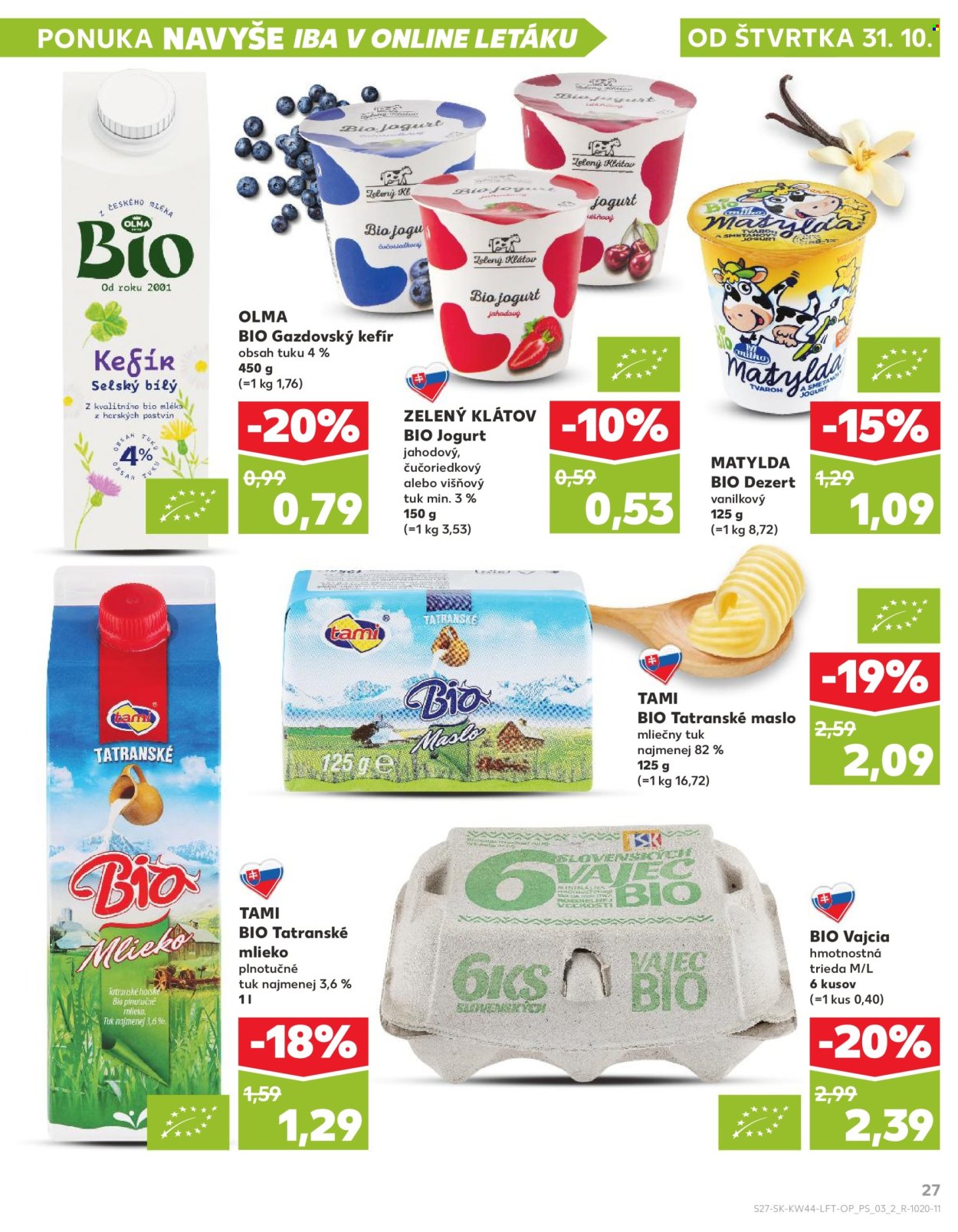 Leták Kaufland - 31.10.2024 - 6.11.2024. Strana 27
