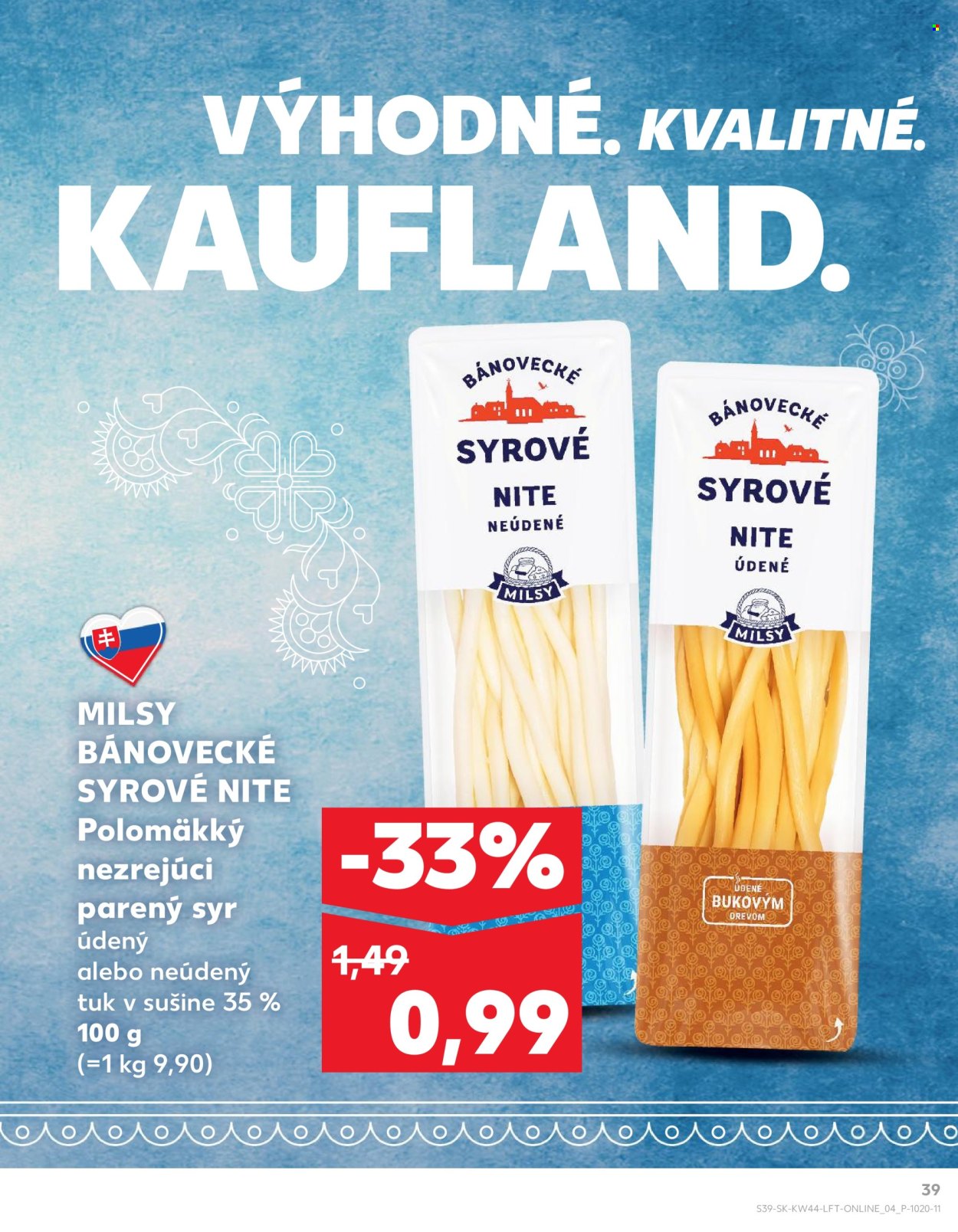 Leták Kaufland - 31.10.2024 - 6.11.2024. Strana 39