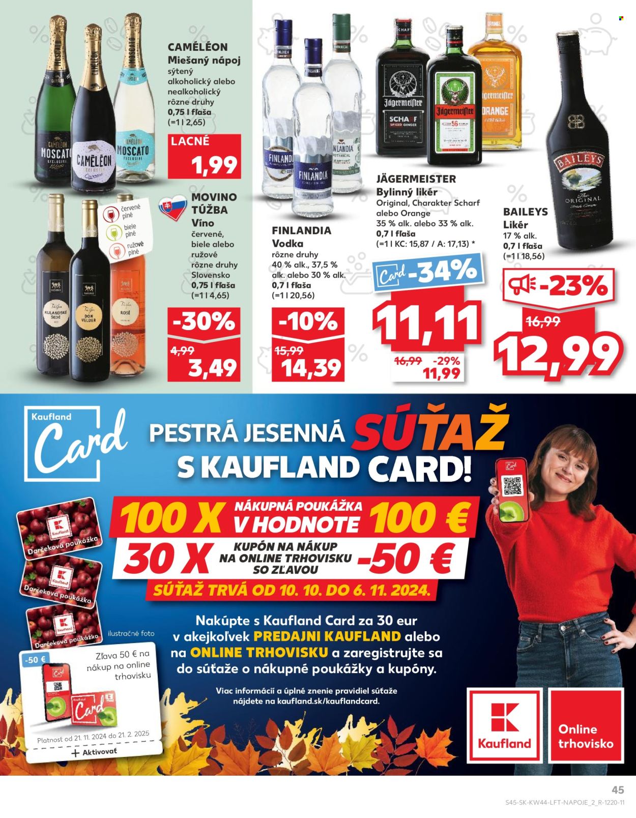 Leták Kaufland - 31.10.2024 - 6.11.2024. Strana 45