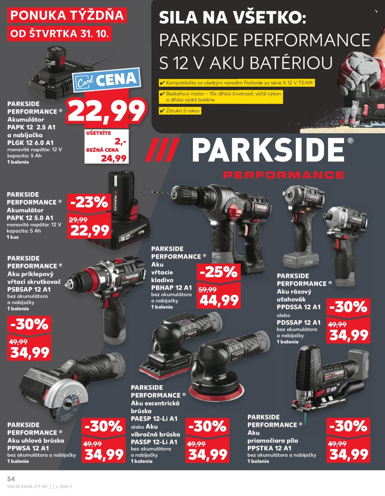 Leták Kaufland - 31.10.2024 - 6.11.2024. Strana 54