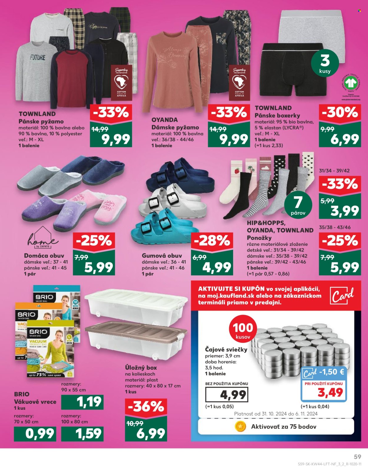 Leták Kaufland - 31.10.2024 - 6.11.2024. Strana 59