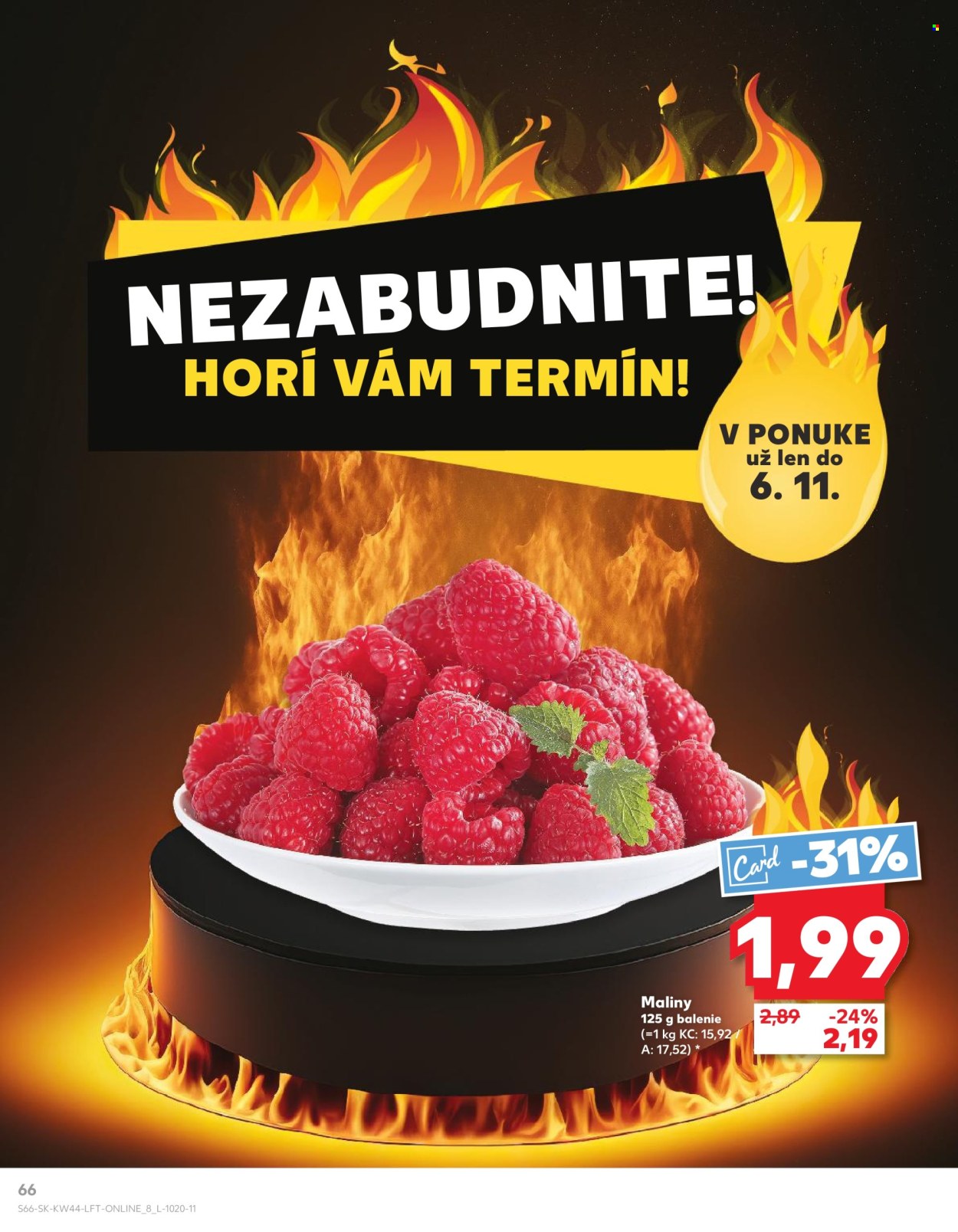 Leták Kaufland - 31.10.2024 - 6.11.2024. Strana 66