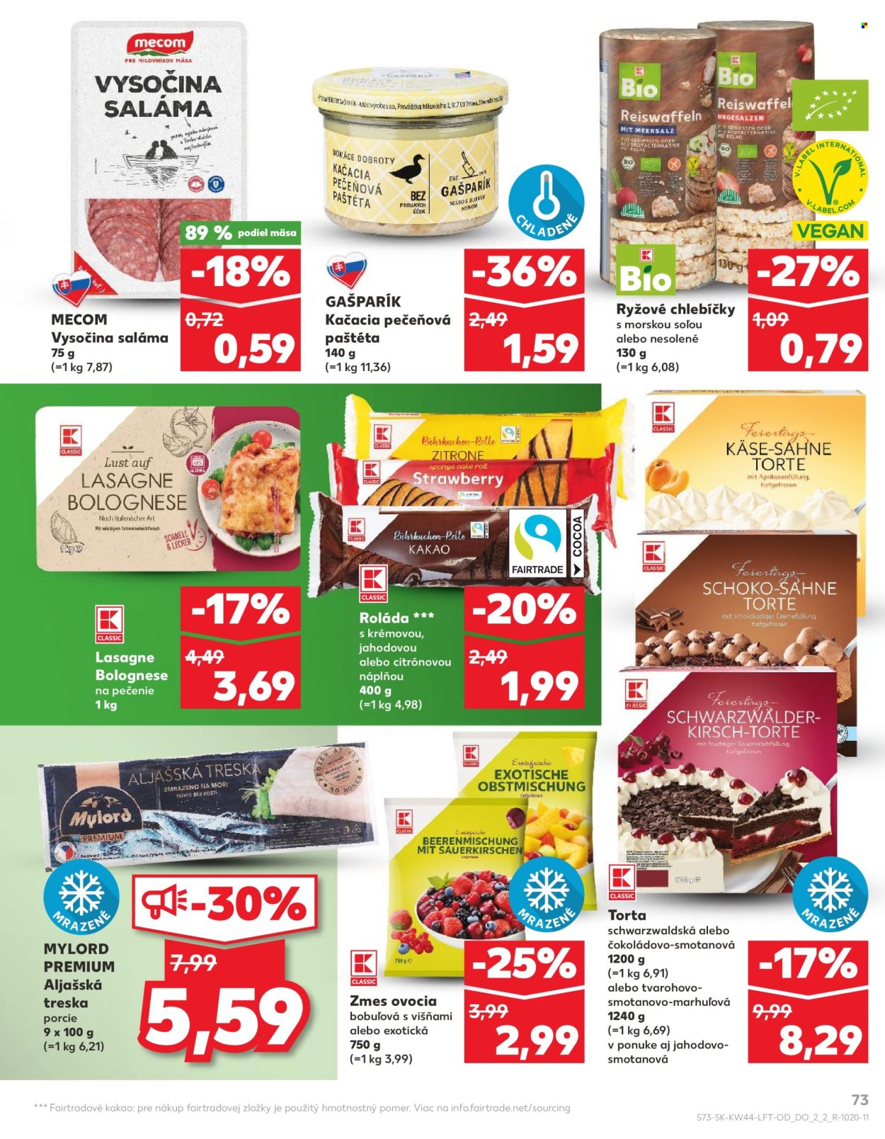 Leták Kaufland - 31.10.2024 - 6.11.2024. Strana 73