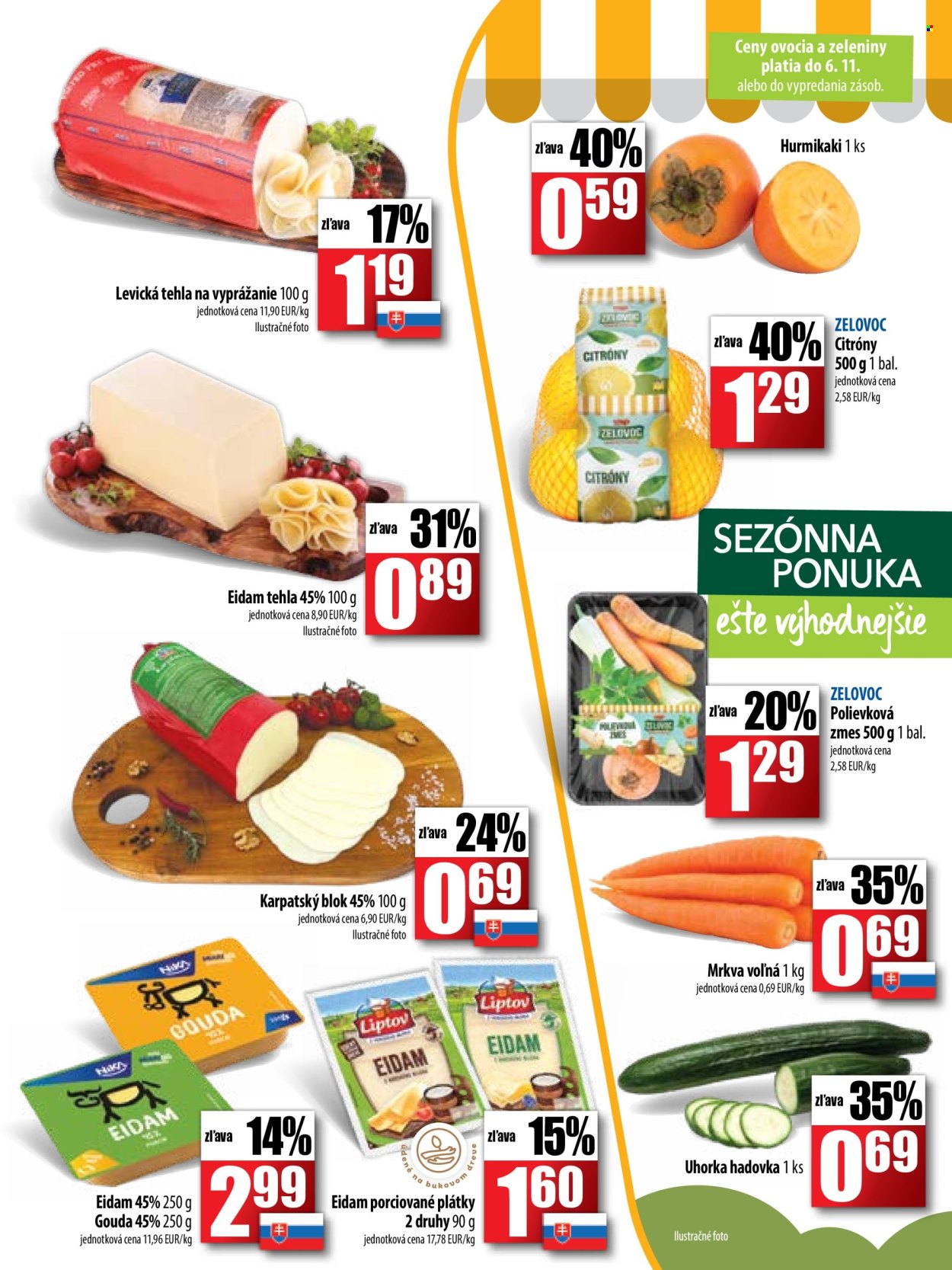 Leták COOP Jednota - 31.10.2024 - 13.11.2024. Strana 3