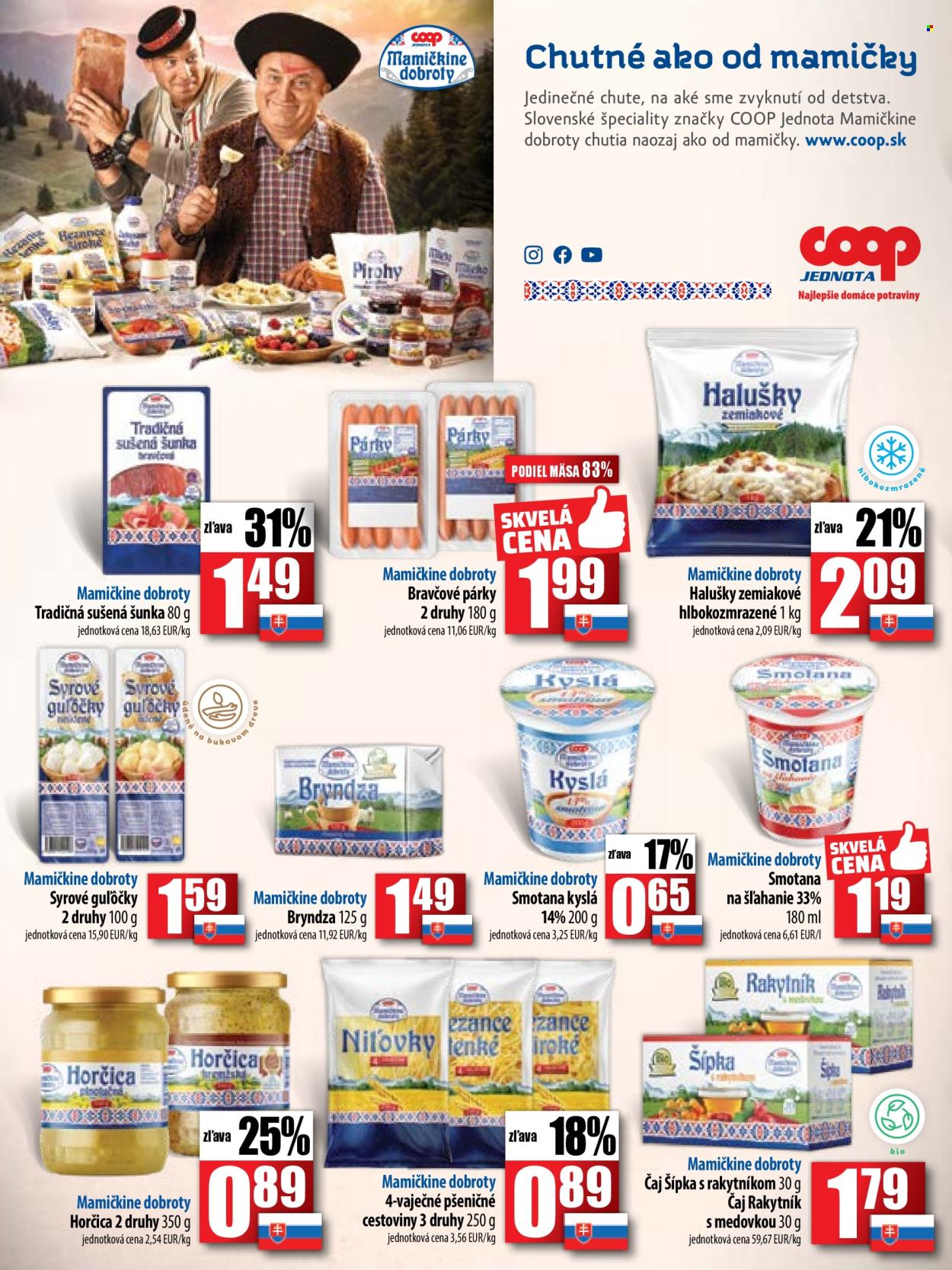 Leták COOP Jednota - 31.10.2024 - 13.11.2024. Strana 14