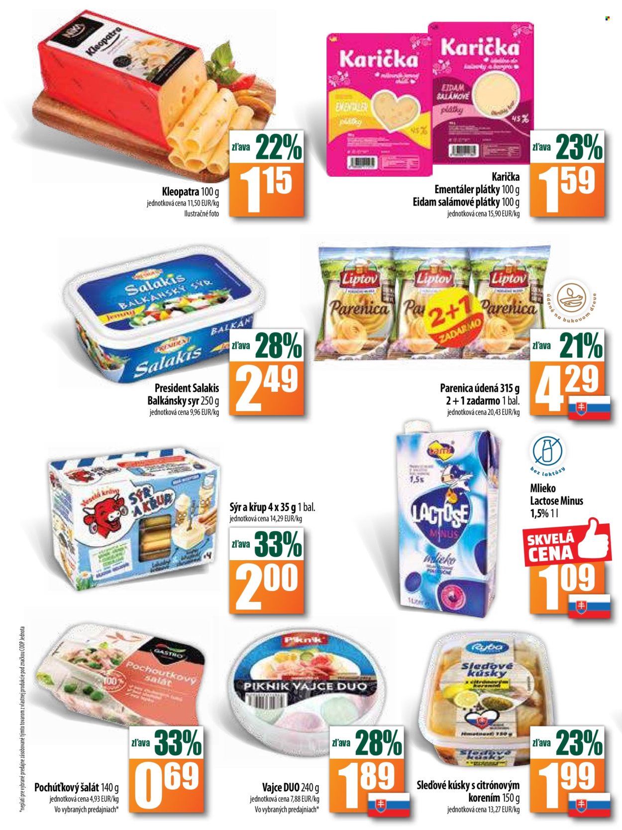 Leták COOP Jednota - 31.10.2024 - 6.11.2024. Strana 4