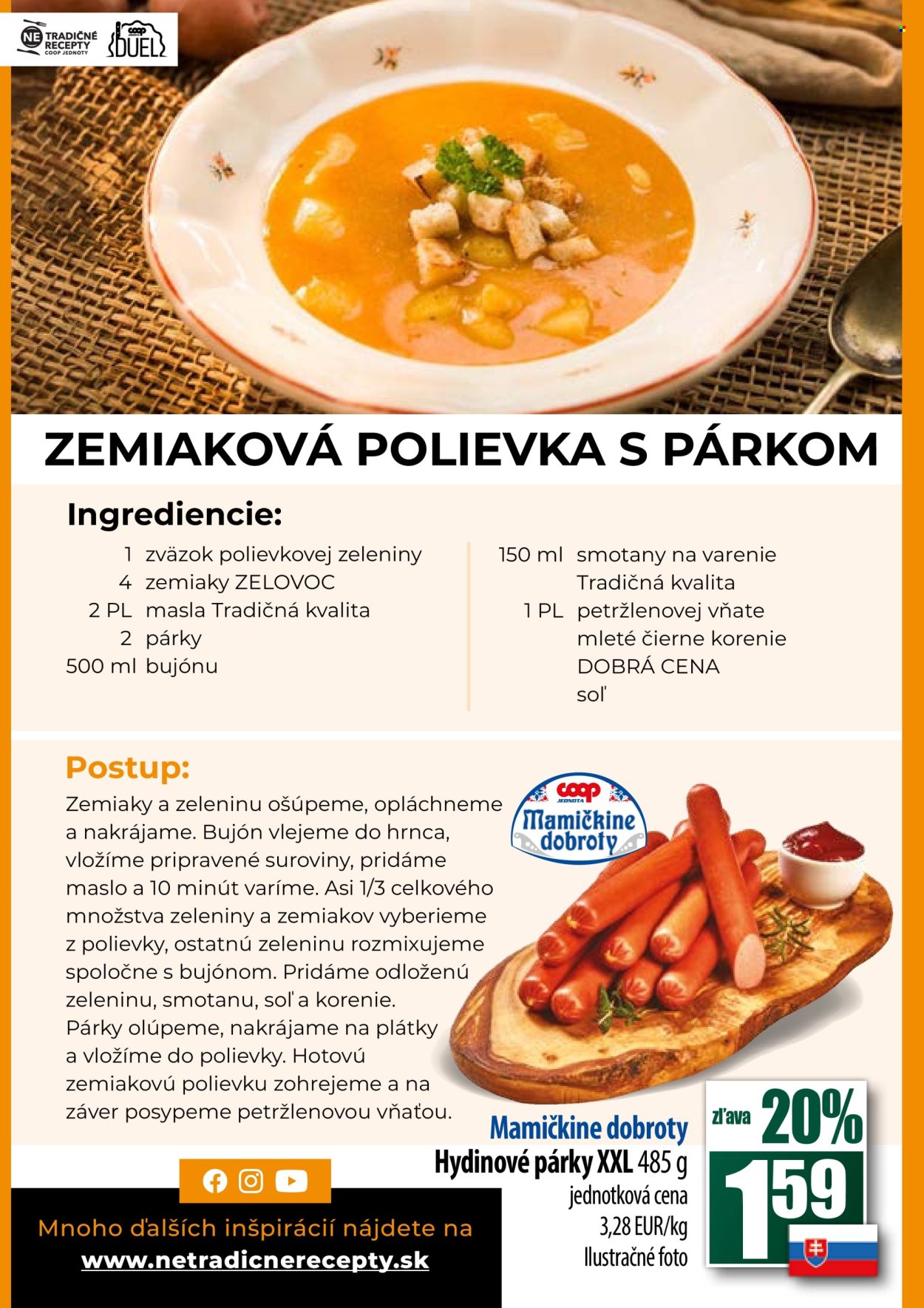 Leták COOP Jednota - 31.10.2024 - 6.11.2024. Strana 7