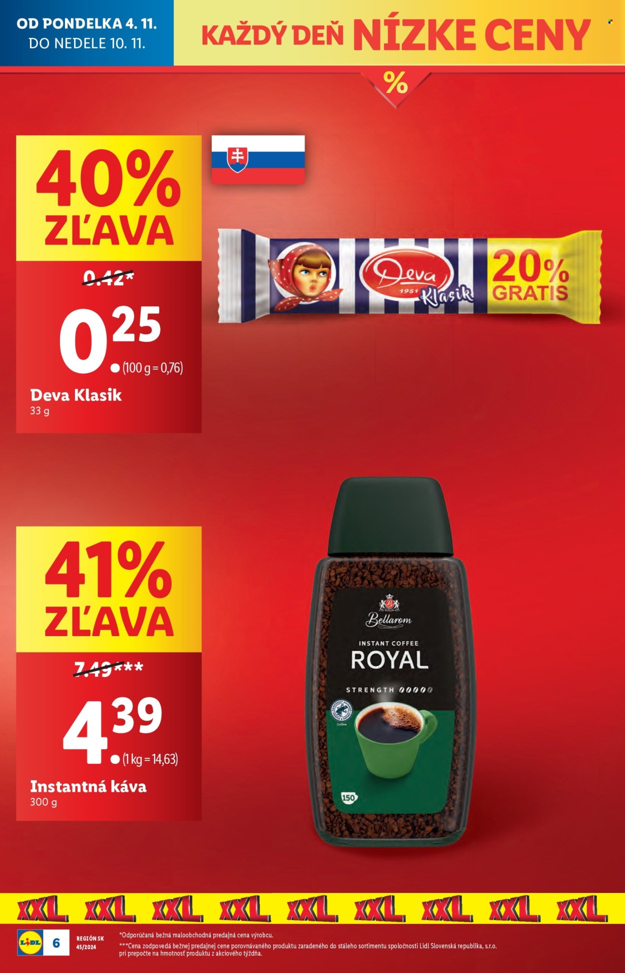 Leták Lidl - 4.11.2024 - 10.11.2024. Strana 6