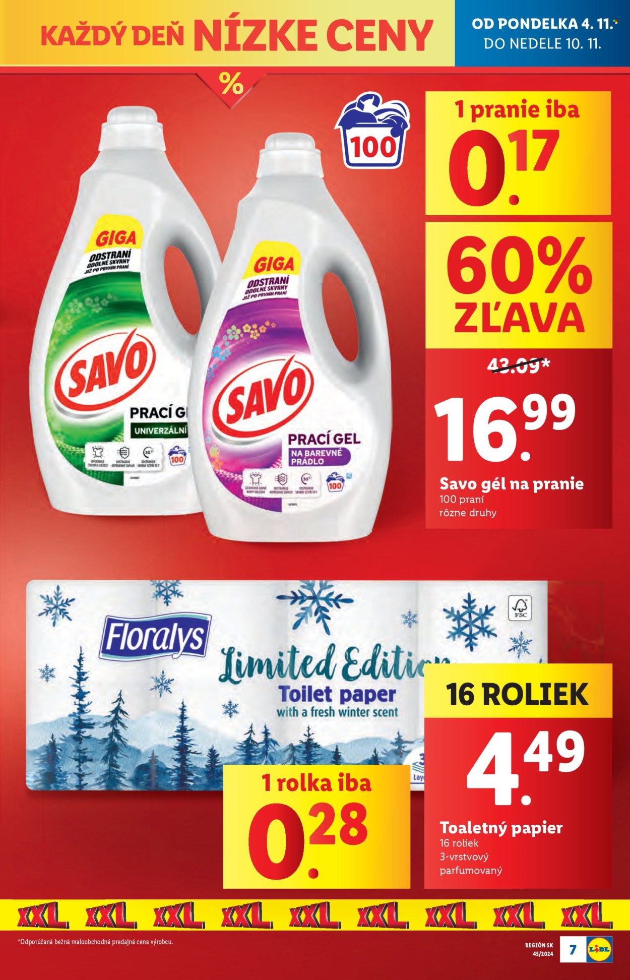 Leták Lidl - 4.11.2024 - 10.11.2024. Strana 7