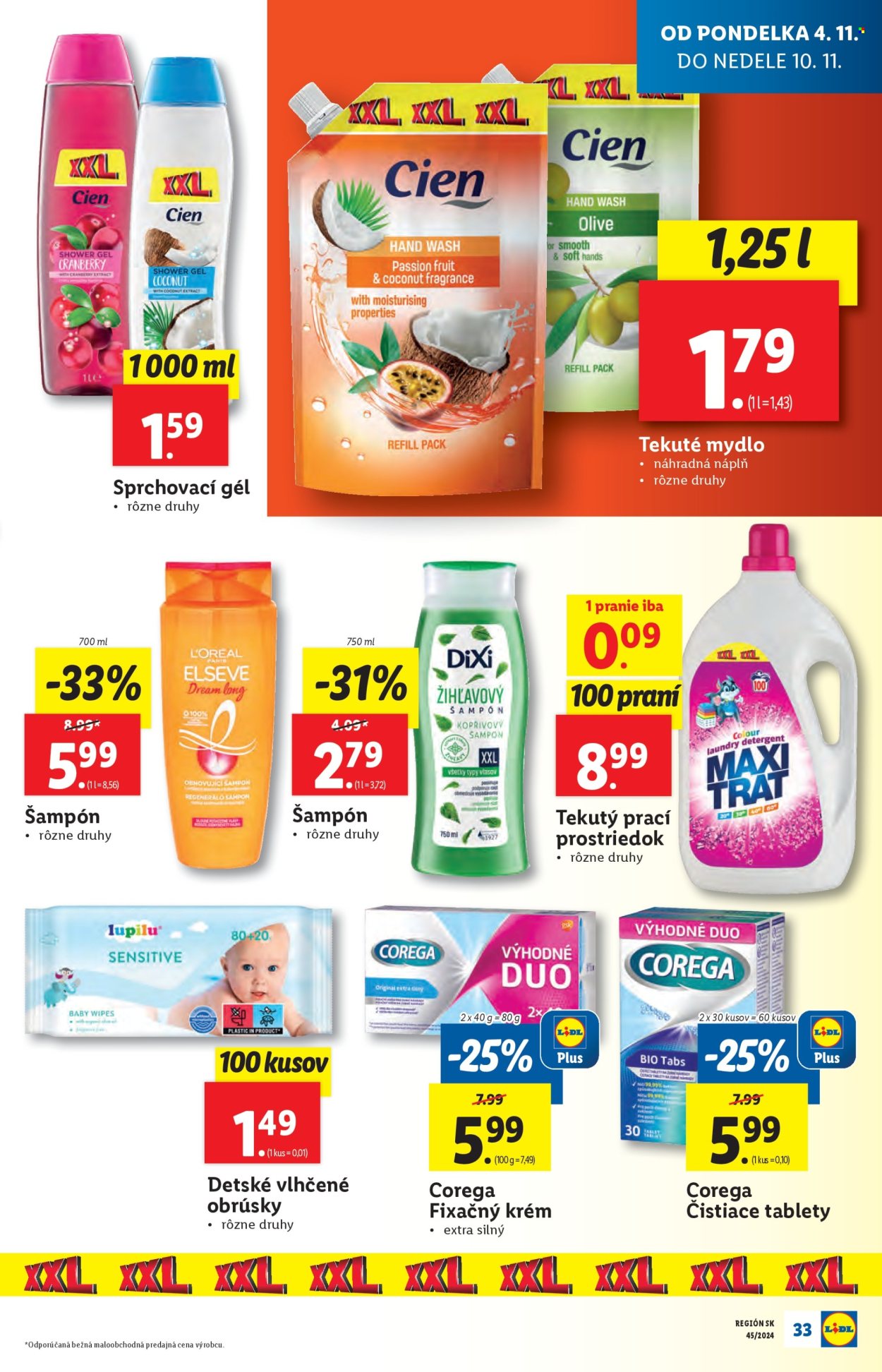 Leták Lidl - 4.11.2024 - 10.11.2024. Strana 39