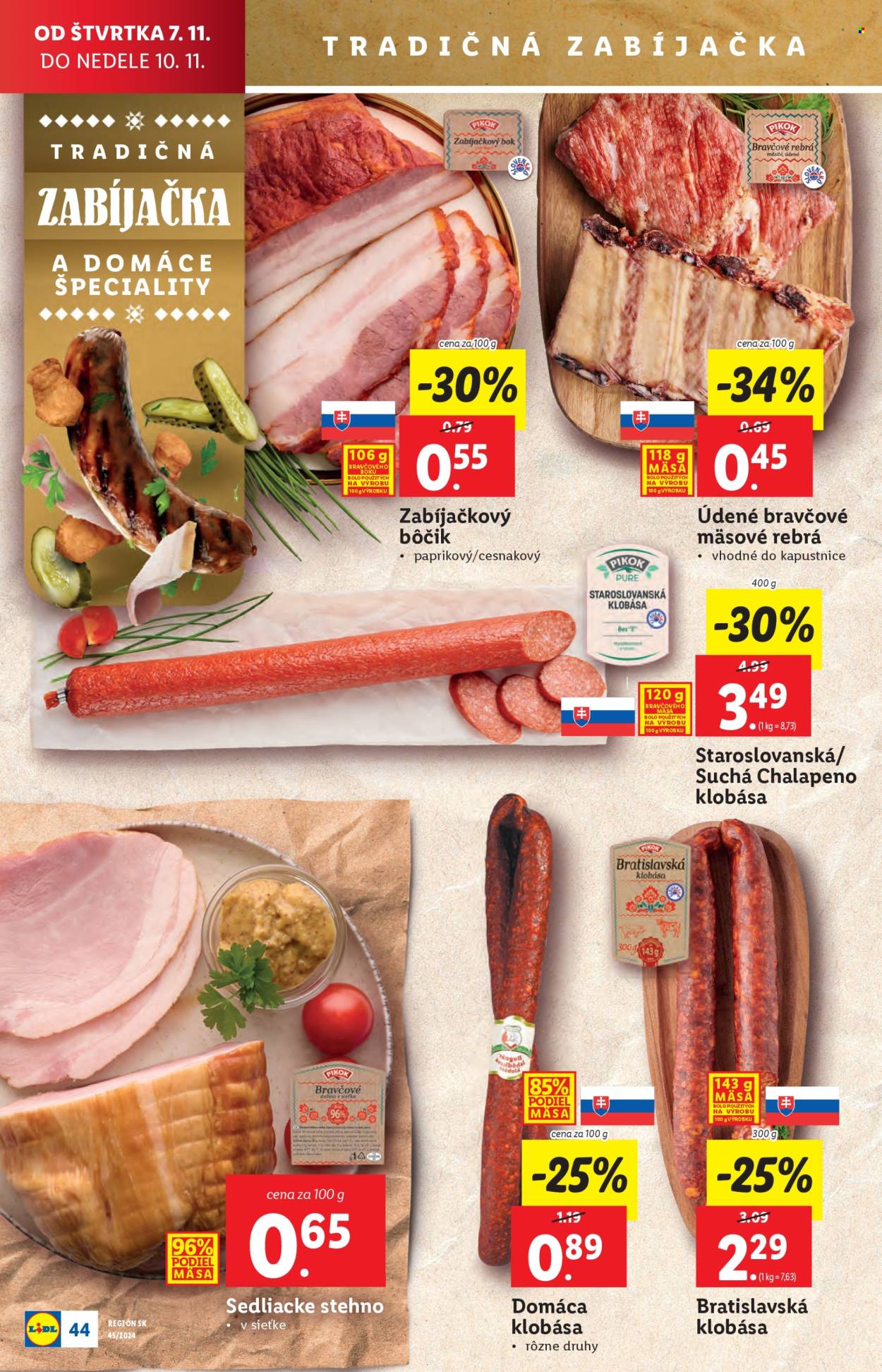 Leták Lidl - 4.11.2024 - 10.11.2024. Strana 50
