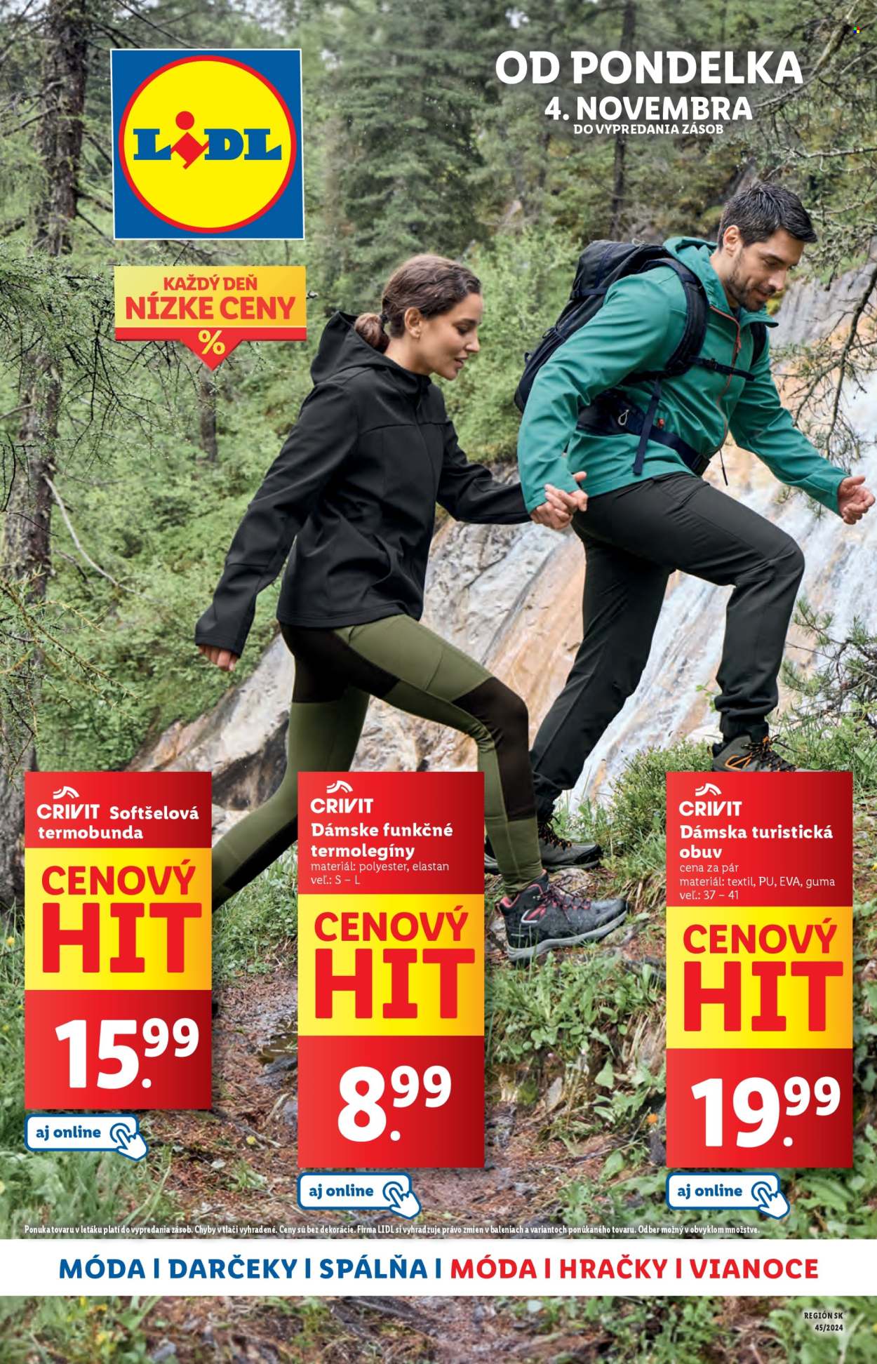 Leták Lidl. Strana 1