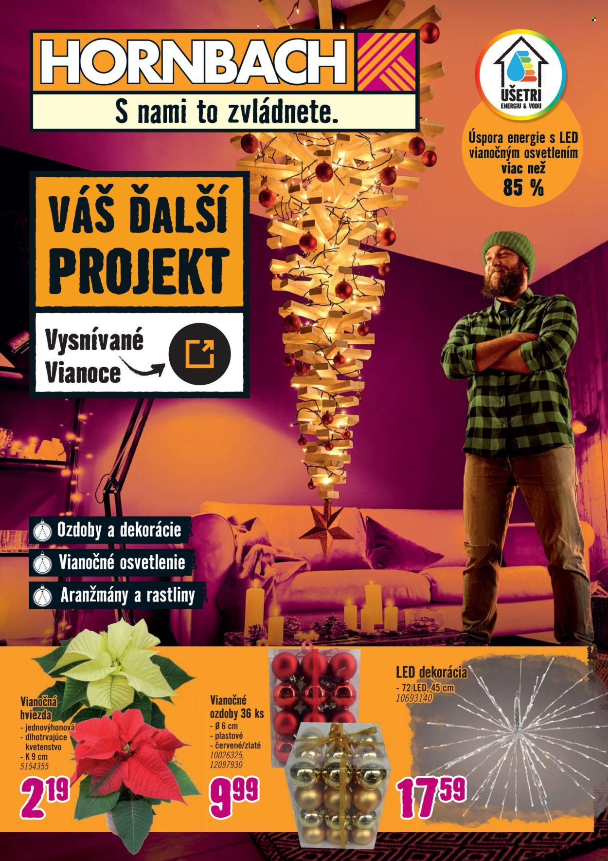Leták Hornbach - 30.10.2024 - 13.11.2024. Strana 1