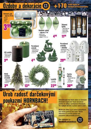 thumbnail - Umelý vianočný stromček v kvetináči s trblietkami 19 cm