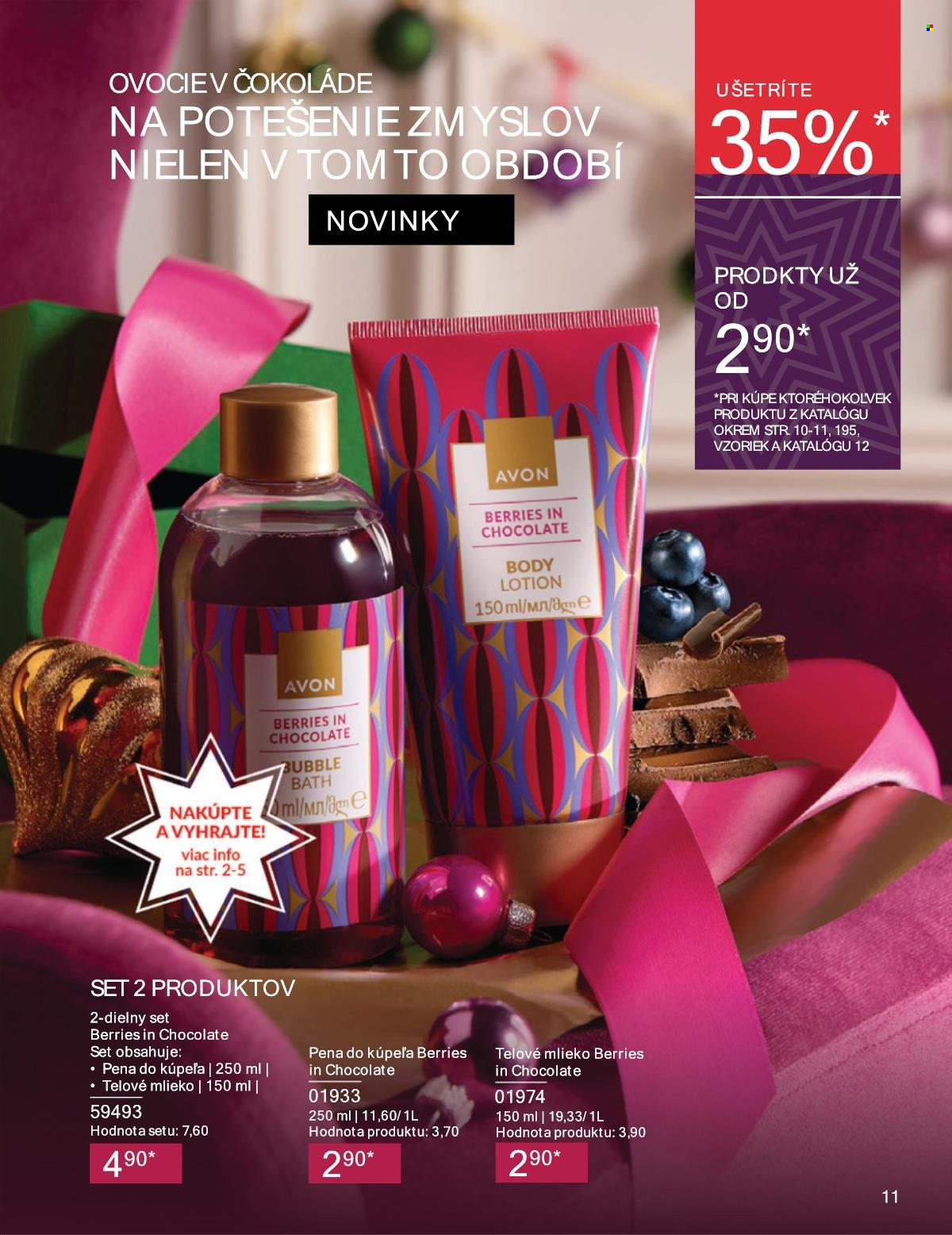 Leták Avon - 1.11.2024 - 30.11.2024. Strana 11