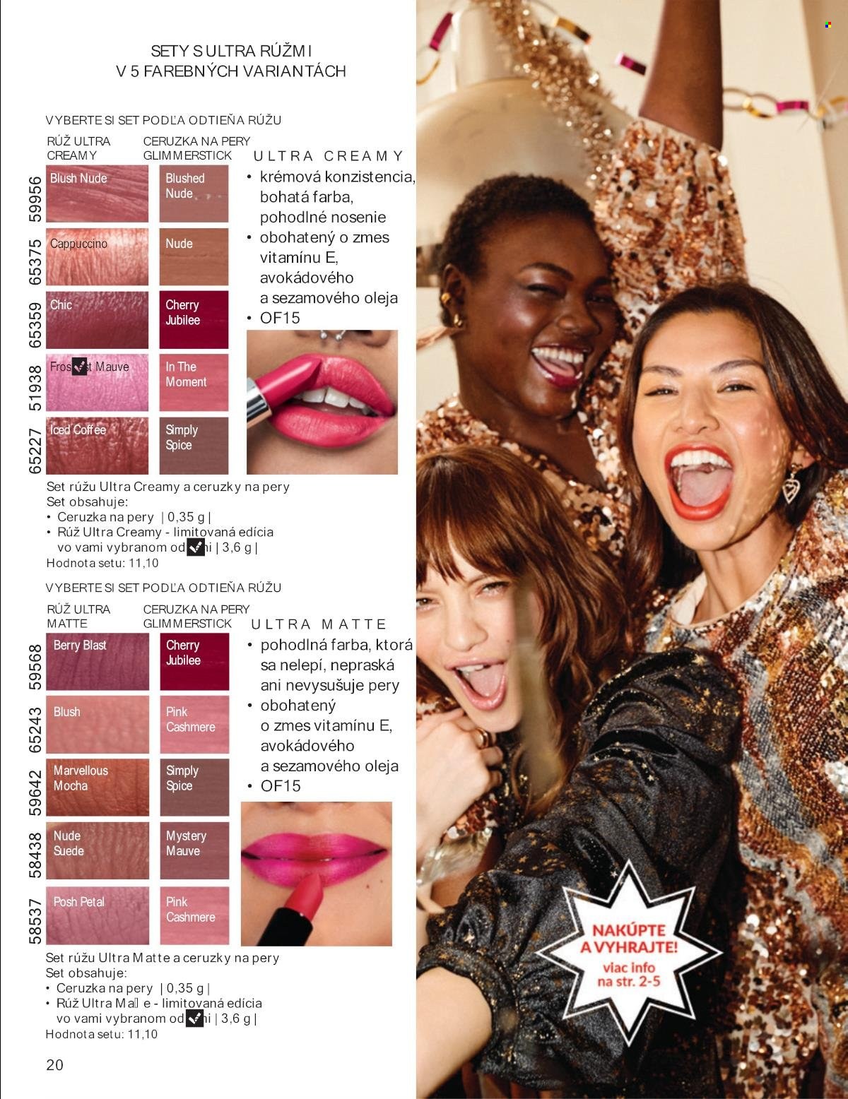 Leták Avon - 1.11.2024 - 30.11.2024. Strana 20