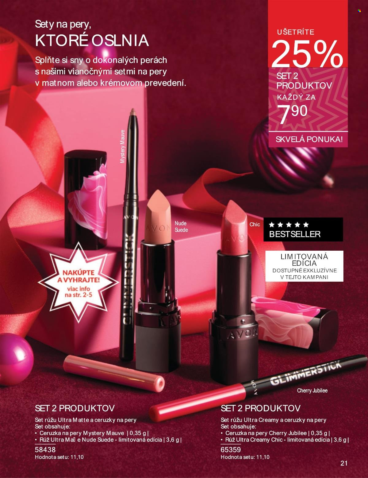 Leták Avon - 1.11.2024 - 30.11.2024. Strana 21