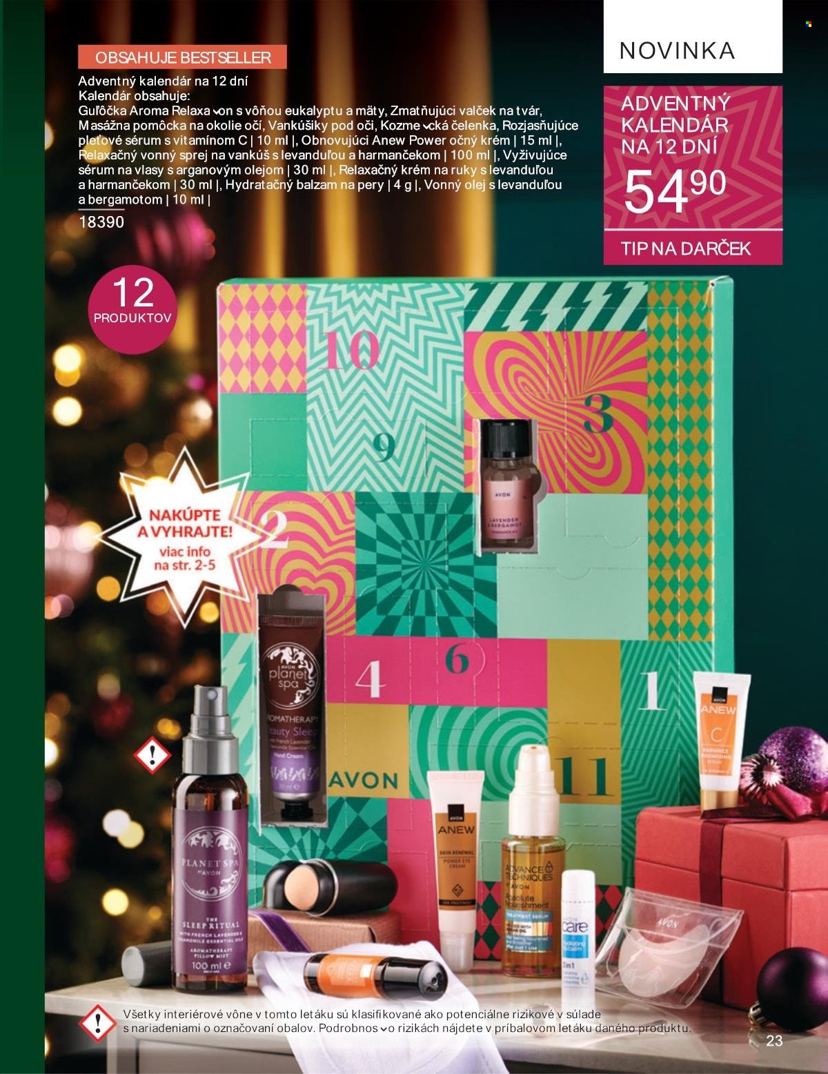 Leták Avon - 1.11.2024 - 30.11.2024. Strana 23