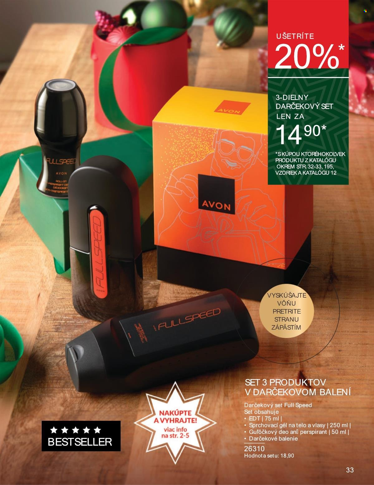 Leták Avon - 1.11.2024 - 30.11.2024. Strana 33