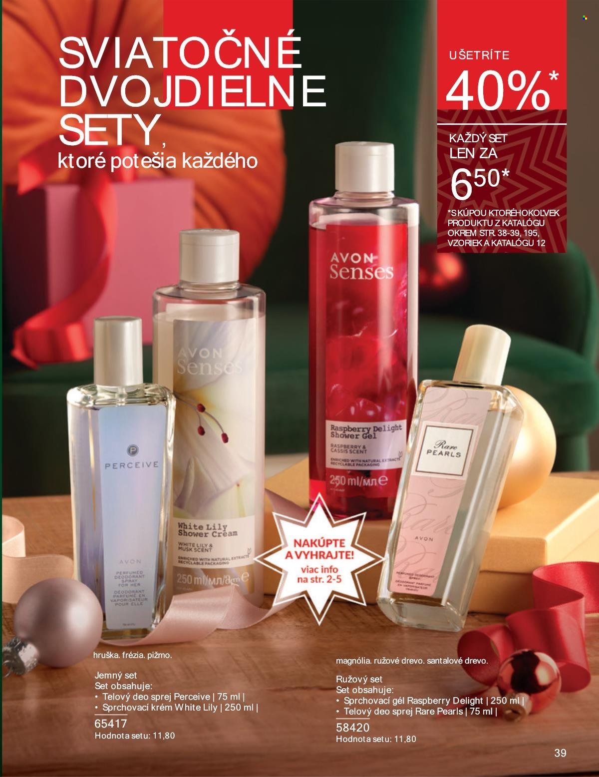 Leták Avon - 1.11.2024 - 30.11.2024. Strana 39